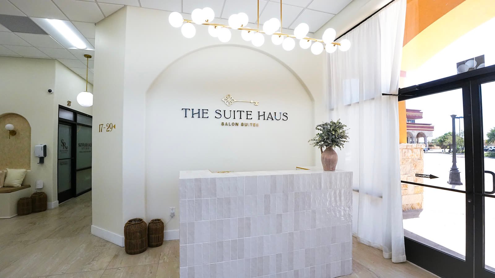 The Suite Haus reception desk